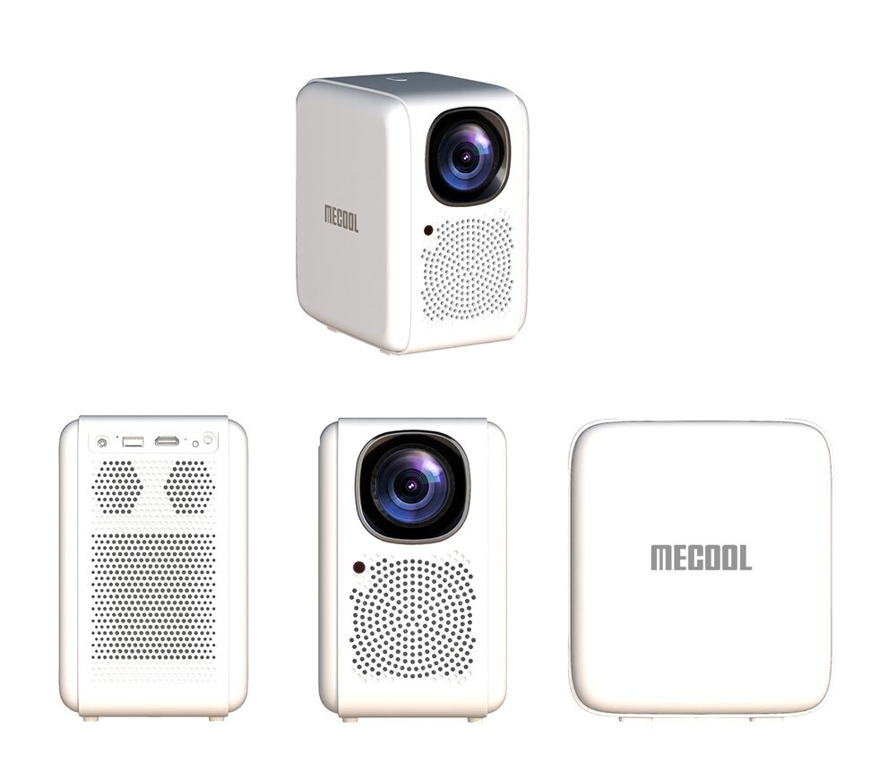 MECOOL smart βιντεοπροβολέας KP2, 1080p FHD, 600 ANSI, Wi-Fi, λευκός - Image 10