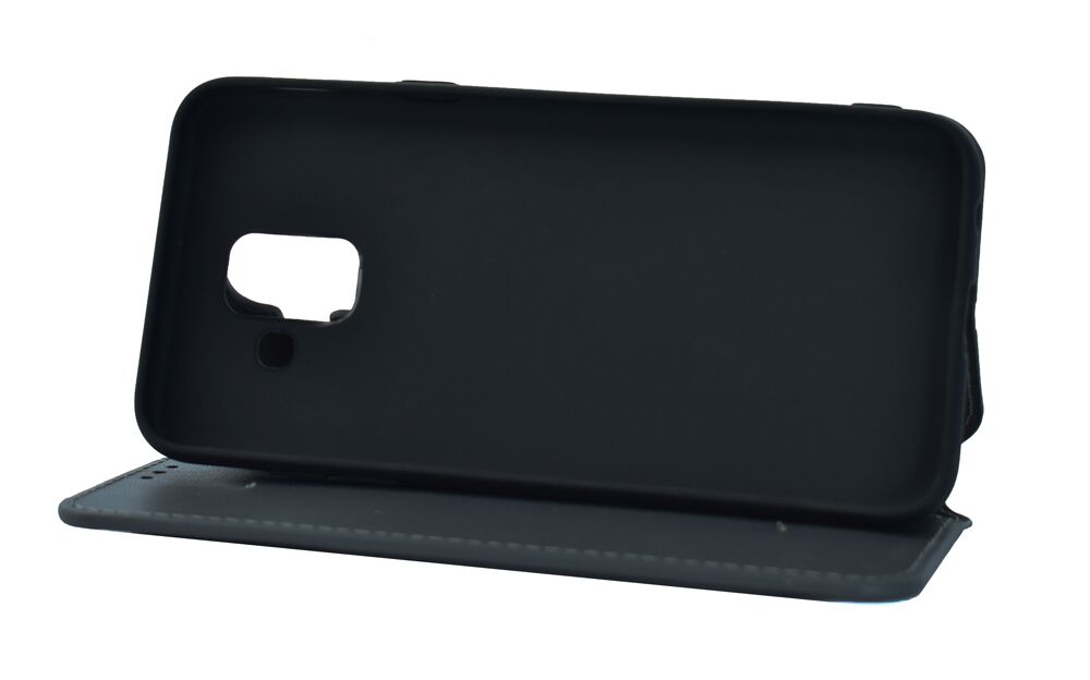 POWERTECH Θήκη Slim Leather για iPhone XR, γκρι - Image 4