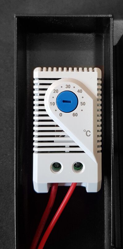 POWERTECH cooling fan με θερμοστάτη για rack NETW-0010, 29.5x31x4cm - Image 3