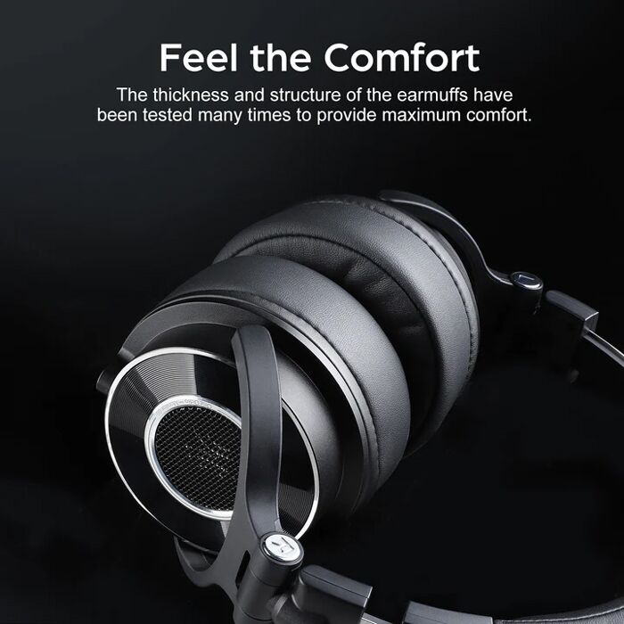 ONEODIO headset Monitor 60, 6.35mm & 3.5mm σύνδεση, Hi-Res, 50mm, μαύρο - Image 6