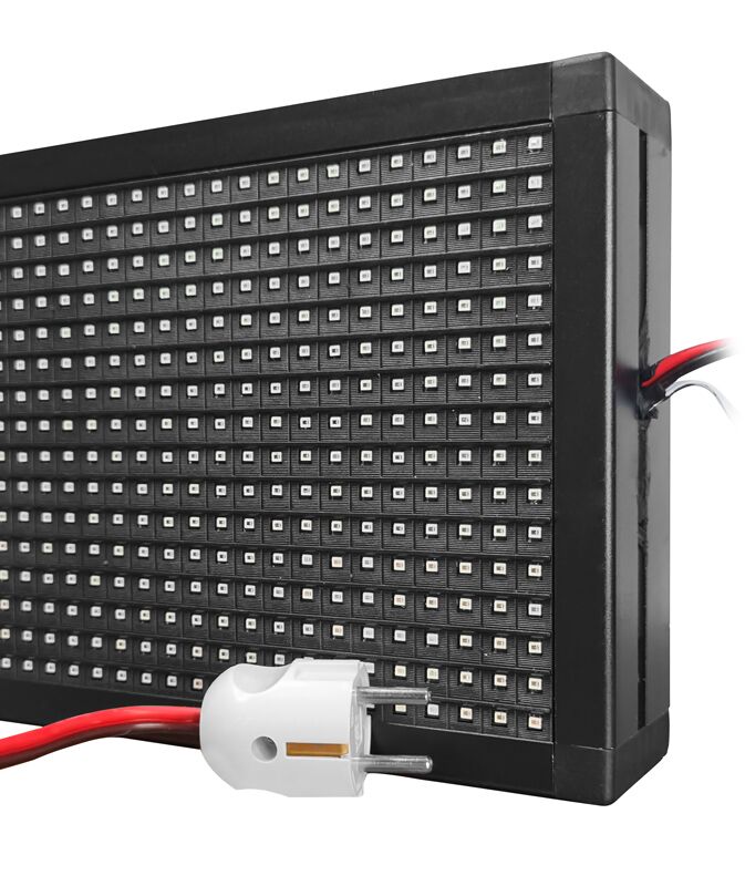 Πινακίδα LED κυλιόμενων μηνυμάτων LED105041, WiFi, 105x41cm, IP65, λευκό - Image 5