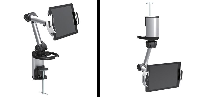 BRATECK βάση γραφείου PAD18-02 για tablet 7-10.4", γκρι - Image 3