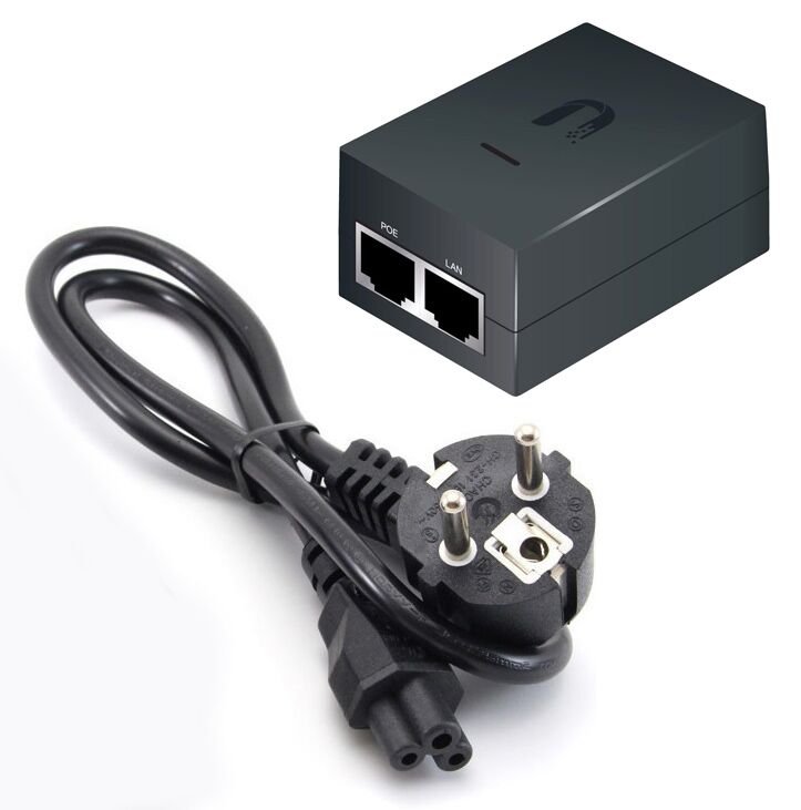 UBIQUITI PoE Adapter POE-25-5W, με power cable, 25V, 0.2A, 5W - Image 3