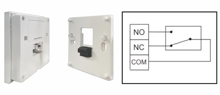 POWERTECH ψηφιακός θερμοστάτης χώρου PT-1046, αερίου, RF, λευκός - Image 2