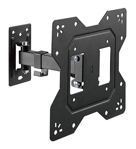 POWERTECH επιτοίχια βάση τηλεόρασης PT-1128, 23-43", έως 30kg, full motion