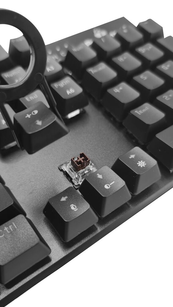 POWERTECH gaming μηχανικό πληκτρολόγιο PT-1254, ενσύρματο, RGB, μαύρο - Image 6