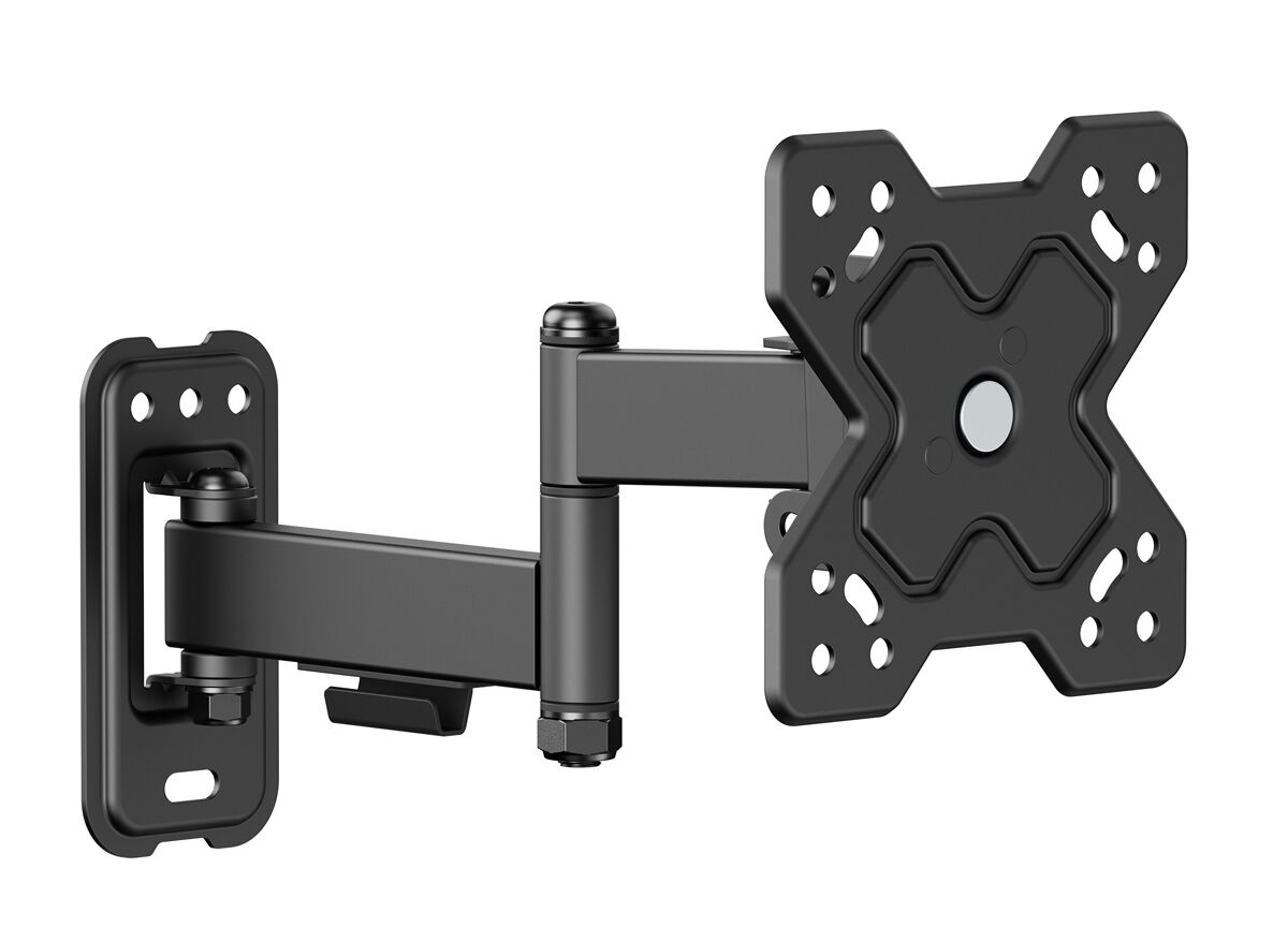 POWERTECH επιτοίχια βάση τηλεόρασης PT-1278, 13-32", έως 20kg, full motion
