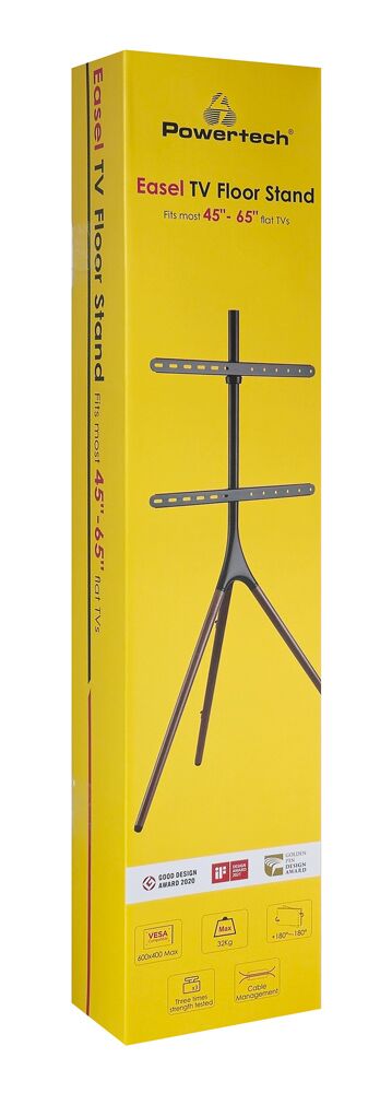 POWERTECH βάση τηλεόρασης δαπέδου PT-1400, 45-65", έως 32kg - Image 9