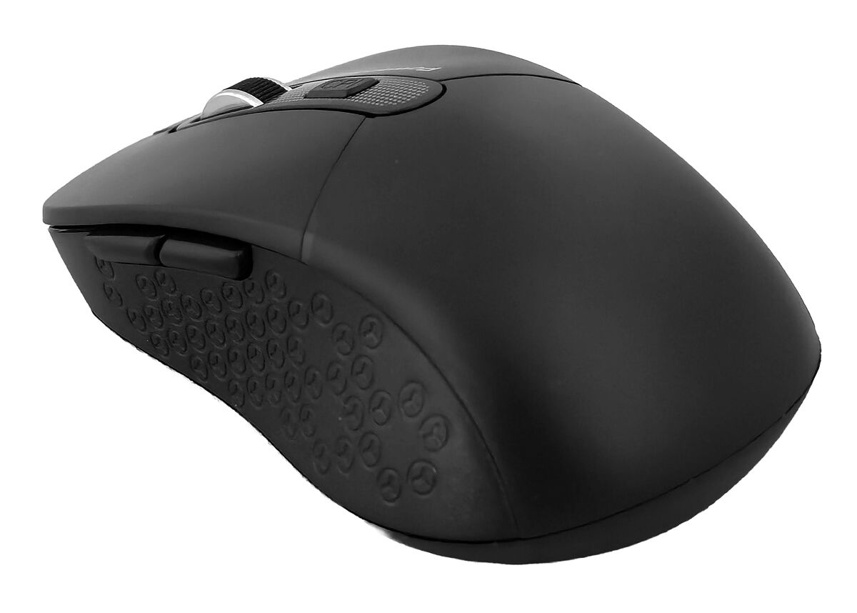 POWERTECH ασύρματο ποντίκι PT-1466, USB δέκτης, έως 1600DPI, μαύρο - Image 3