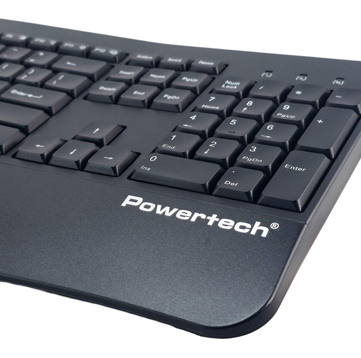 POWERTECH set ποντίκι & πληκτρολόγιο PT-1490, 2.4GHz & Bluetooth, μαύρο - Image 5