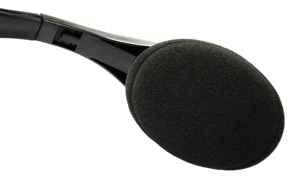 POWERTECH Headphones με μικρόφωνο PT-734 105dB, 40mm, 3.5mm, 1.8m, μαύρο - Image 5