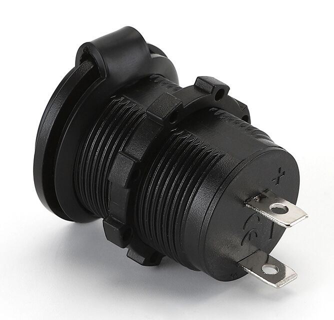 POWERTECH πρίζα αναπτήρα για σκάφη & οχήματα PTL-010, μπλε LED, 12V - Image 4