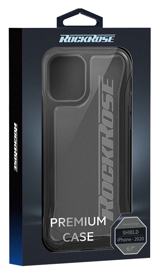 ROCKROSE θήκη Shield για iPhone 12 mini, μαύρη - Image 3