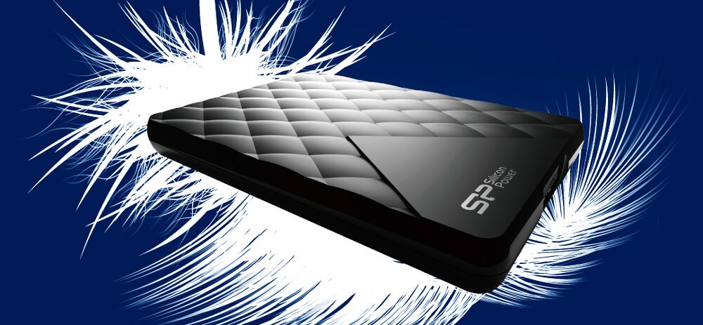 SILICON POWER εξωτερικός HDD 1TB Diamond D06, USB 3.2, μαύρος - Image 3