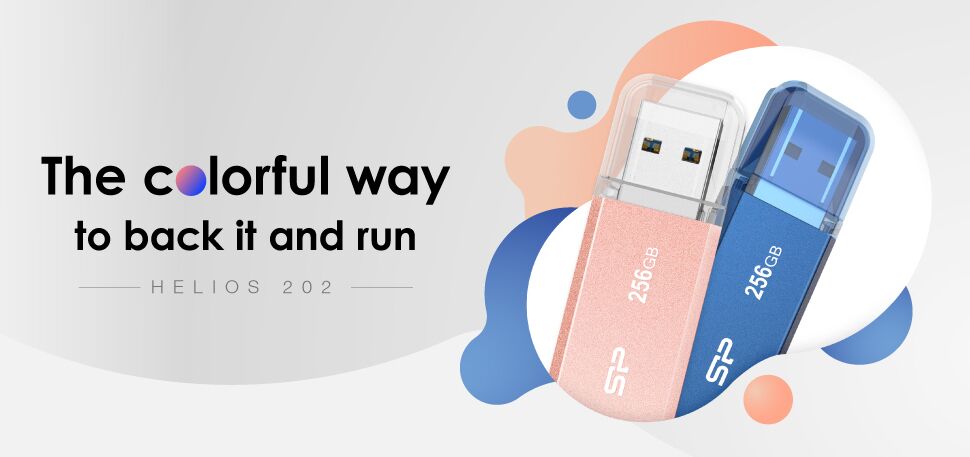 SILICON POWER USB Flash Drive Helios 202, 32GB, USB 3.2, ροζ χρυσό - Image 2