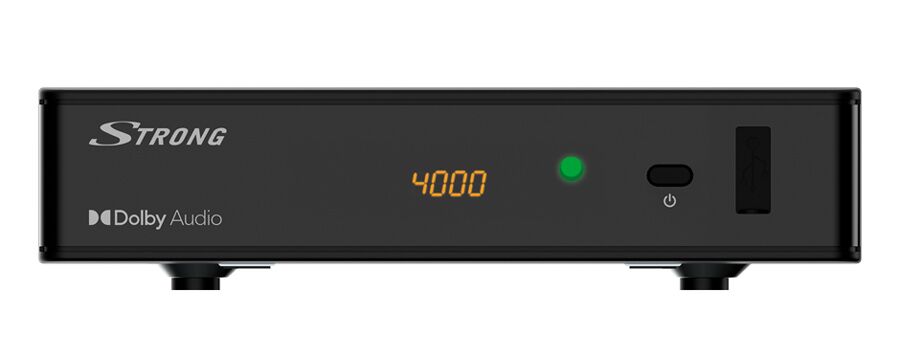 STRONG ψηφιακός δέκτης SRT8215 με τηλεχειριστήριο, DVB-T2, HEVC - Image 2
