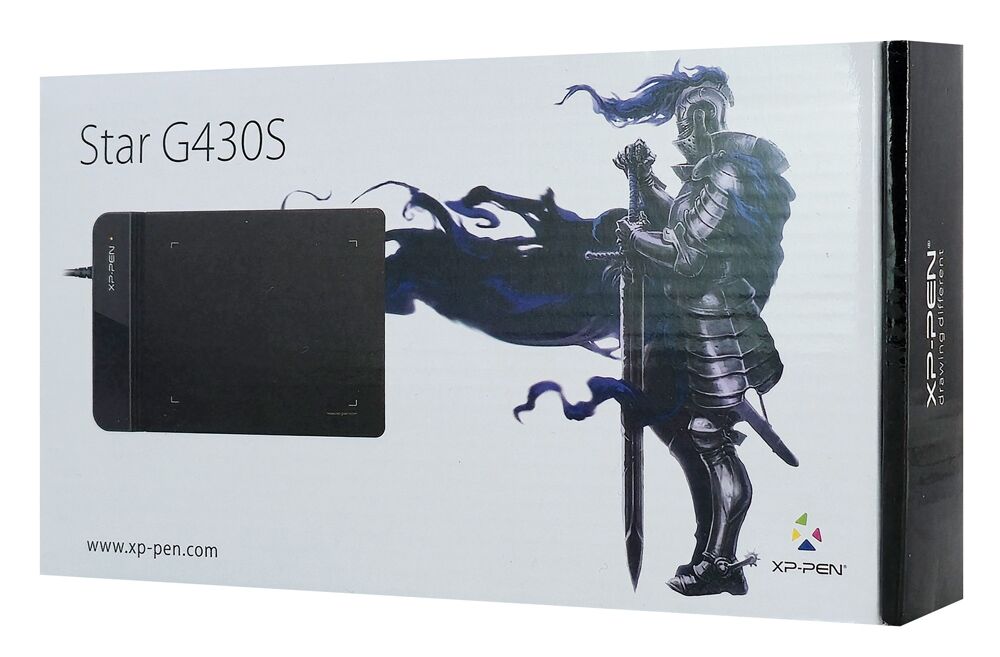 XP-PEN ταμπλέτα σχεδίασης με γραφίδα Star G430S, 101.6x76.2mm, μαύρο - Image 6