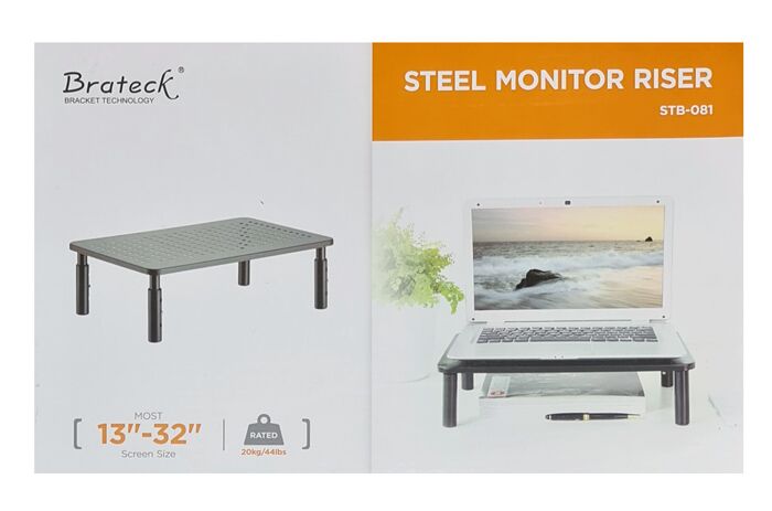 BRATECK επιτραπέζια βάση οθόνης/laptop STB-081, 13-32", έως 20kg - Image 8