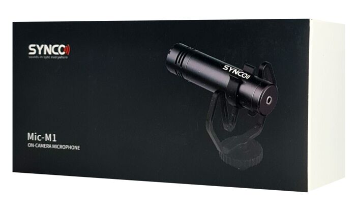 SYNCO μικρόφωνο για κάμερα SY-M1-BK, δυναμικό, 3.5mm, shock mount, μαύρο - Image 8