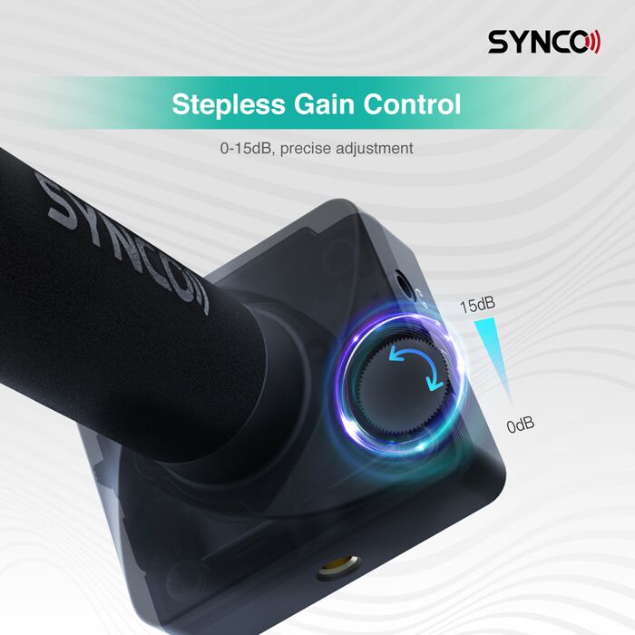 SYNCO μικρόφωνο SY-U3-MMIC με μαγνήτη, δυναμικό, καρδιοειδές, USB, μαύρο - Image 9