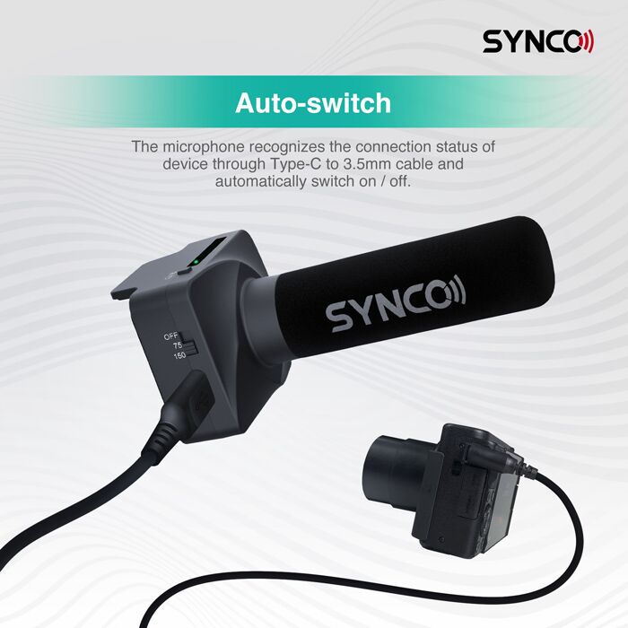 SYNCO μικρόφωνο SY-U3-MMIC με μαγνήτη, δυναμικό, καρδιοειδές, USB, μαύρο - Image 10