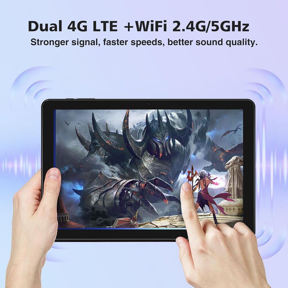 DOOGEE tablet T10W με πληκτρολόγιο/ποντίκι/στυλό αφής/θήκη, 10.1", 4/128GB, 4G, Android 14, 8000mAh, μαύρο - Image 6