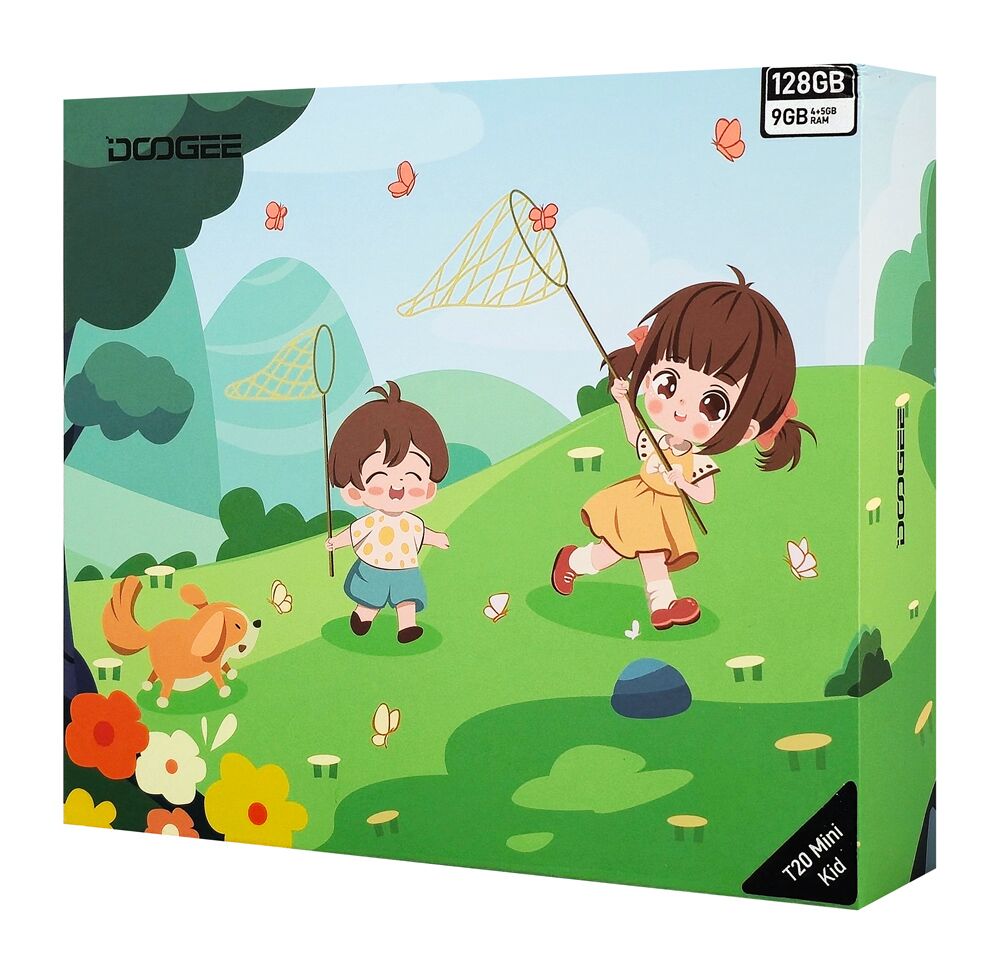 DOOGEE tablet T20 Mini Kids, 8.4", 4/128GB, 4G, Android 13, 5060mAh, μωβ - Image 9