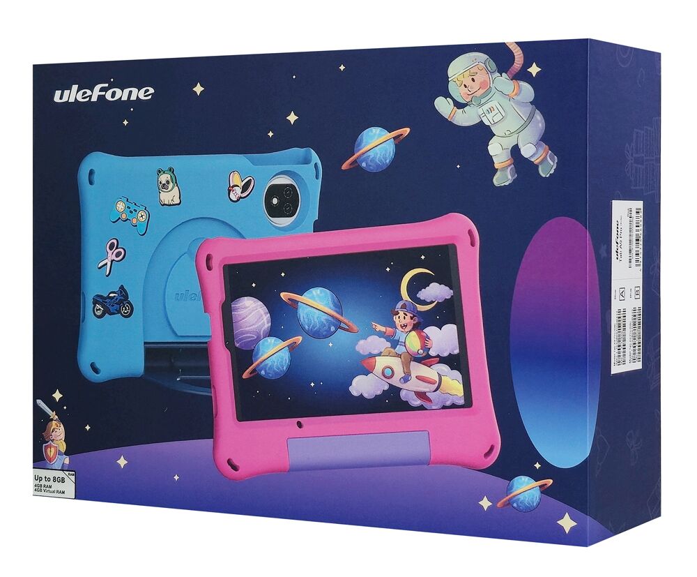 ULEFONE tablet Tab A9 Pro Kids, 8.68", 4/128GB, 4G, Android 15, 5040mAh, μπλε - Image 7