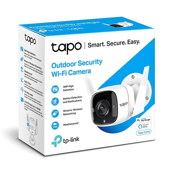 TP-LINK smart camera TAPO-C310, 3MP, ανίχνευση κίνησης, IP66, Ver. 1.0 - Image 5