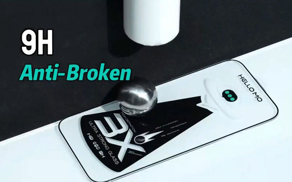 POWERTECH tempered glass Emery Private 5D TGC-0801 για iPhone 17 Air, full glue - Image 3