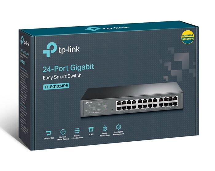 TP-LINK Easy Smart Switch TL-SG1024DE, 24-port 10/100/1000Mbps, Ver 4.20 - Image 3