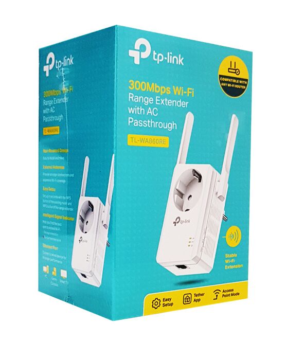TP-LINK Range Extender TL-WA860RE, Passthrough, 300Mbps, Ver. 6.0 - Image 3