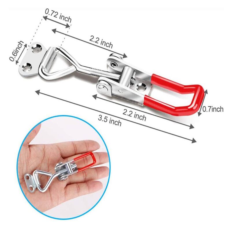 POWERTECH κλείστρο ρυθμιζόμενο TOOL-0097, 8.9 έως 11cm, 4τμχ - Image 7