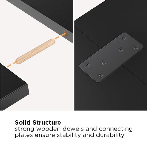 BRATECK επιφάνεια γραφείου TP12060R-2P, 120x60x1.8cm, μπεζ ξύλινη - Image 4