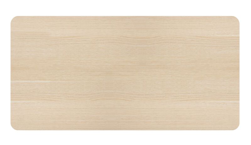 BRATECK επιφάνεια γραφείου TP12060R-2P, 120x60x1.8cm, μπεζ ξύλινη