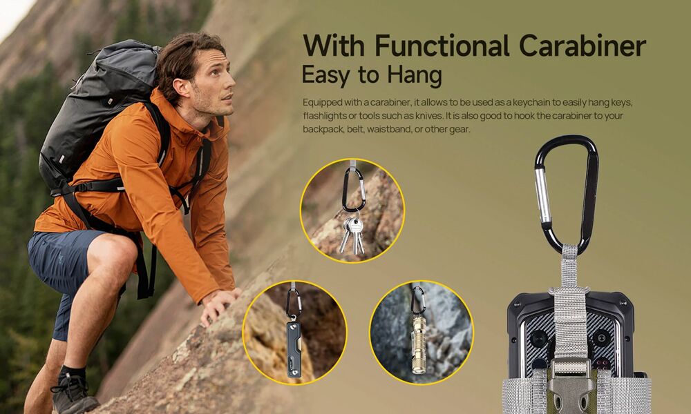 ULEFONE θήκη ζώνης για smartphone UAN07, γκρι - Image 8