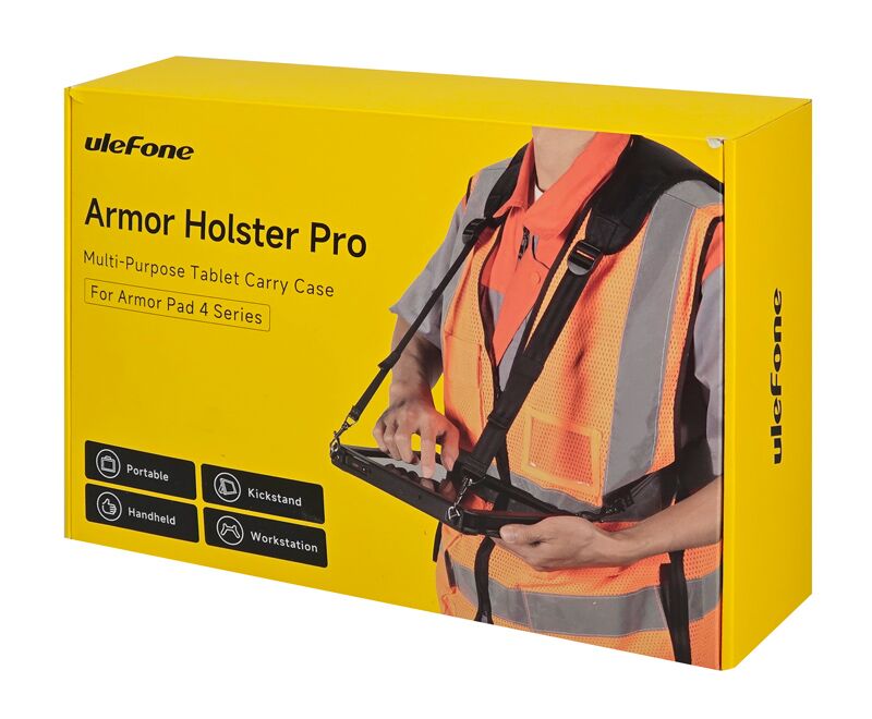 ULEFONE θήκη προστασίας & μεταφοράς UAS07 για tablet Armor Pad 4 series, μαύρη - Image 7