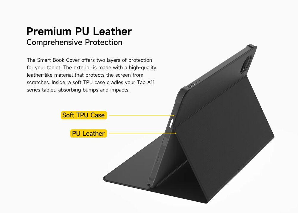 ULEFONE θήκη προστασίας UAS26 για tablet Tab A11 series, γκρι - Image 4