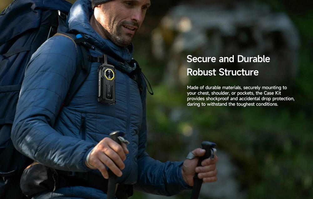 ULEFONE θήκη προστασίας UAS30 για Armor Mini 20 series, μαύρη - Image 4