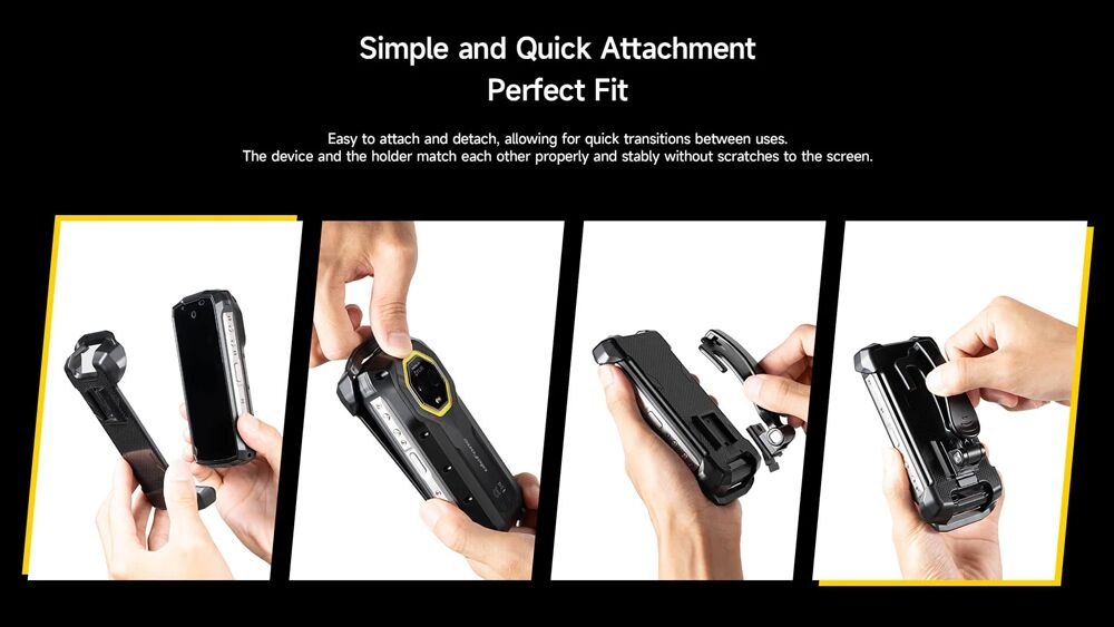 ULEFONE θήκη προστασίας UAS30 για Armor Mini 20 series, μαύρη - Image 5