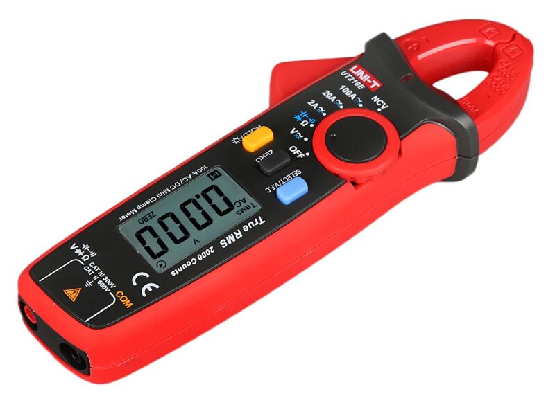 UNI-T πολύμετρο & αμπεροτσιμπίδα UT210E, 100A AC/DC, NCV, True RMS - Image 3