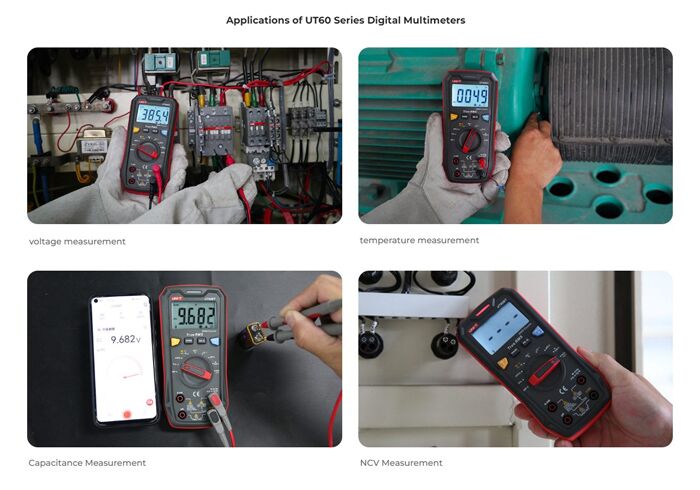UNI-T ψηφιακό πολύμετρο UT60BT, 1000V AC/DC, NCV, Bluetooth, True RMS - Image 2