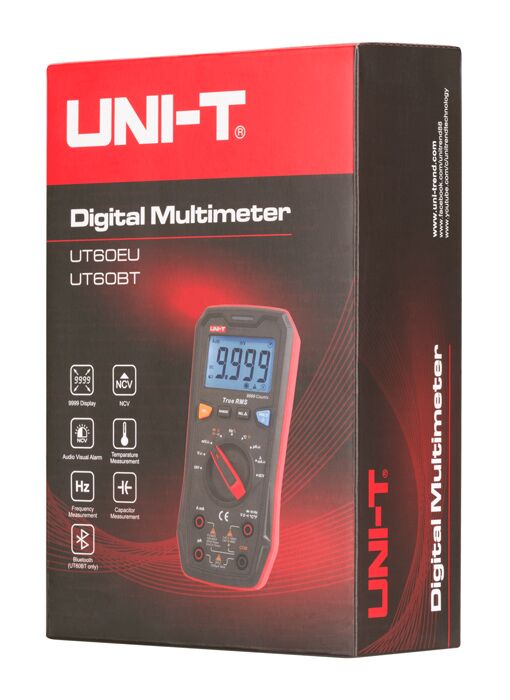UNI-T ψηφιακό πολύμετρο UT60BT, 1000V AC/DC, NCV, Bluetooth, True RMS - Image 4