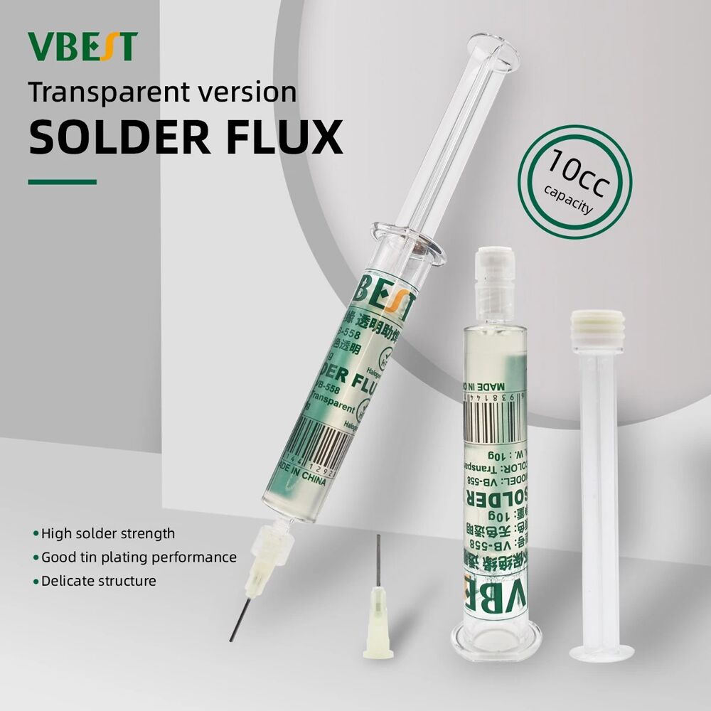 BEST flux πάστα συγκόλλησης VB-558, 10cc, διάφανη - Image 4