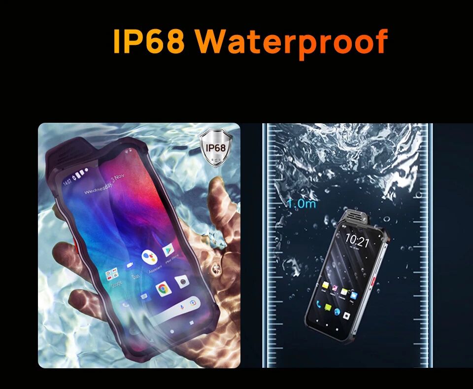 UNIWA smartphone W999, 6.3", 8/128GB , ηχείο 2W, Atex Zone 2, IP68, μαύρο - Image 7
