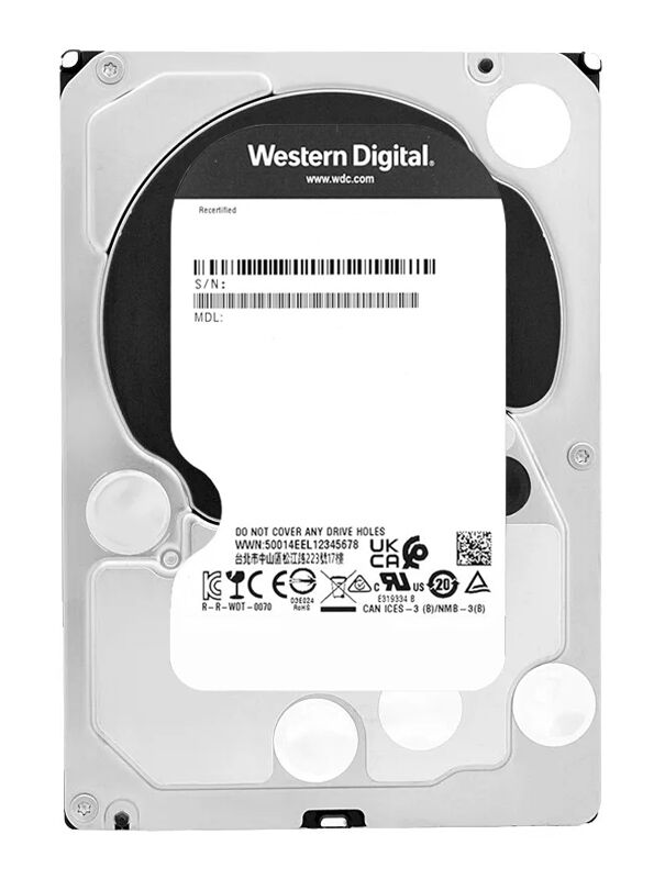 WD σκληρός δίσκος Blue 3.5", 5TB, 64MB, 5400RPM, 6Gb/s, Factory Recertified