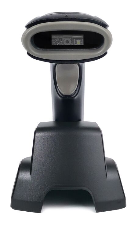 WINSON barcode scanner WNI-6223, 1D & 2D, ασύρματο, 2600mAh, με βάση φόρτισης, μαύρο - Image 4
