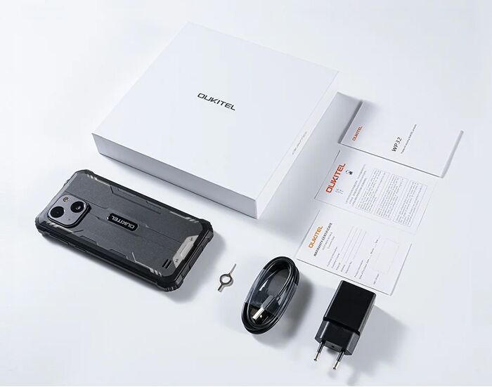 OUKITEL smartphone WP32, 6", 4/128GB, 6300mAh, IP68/IP69K, μαύρο - Image 9