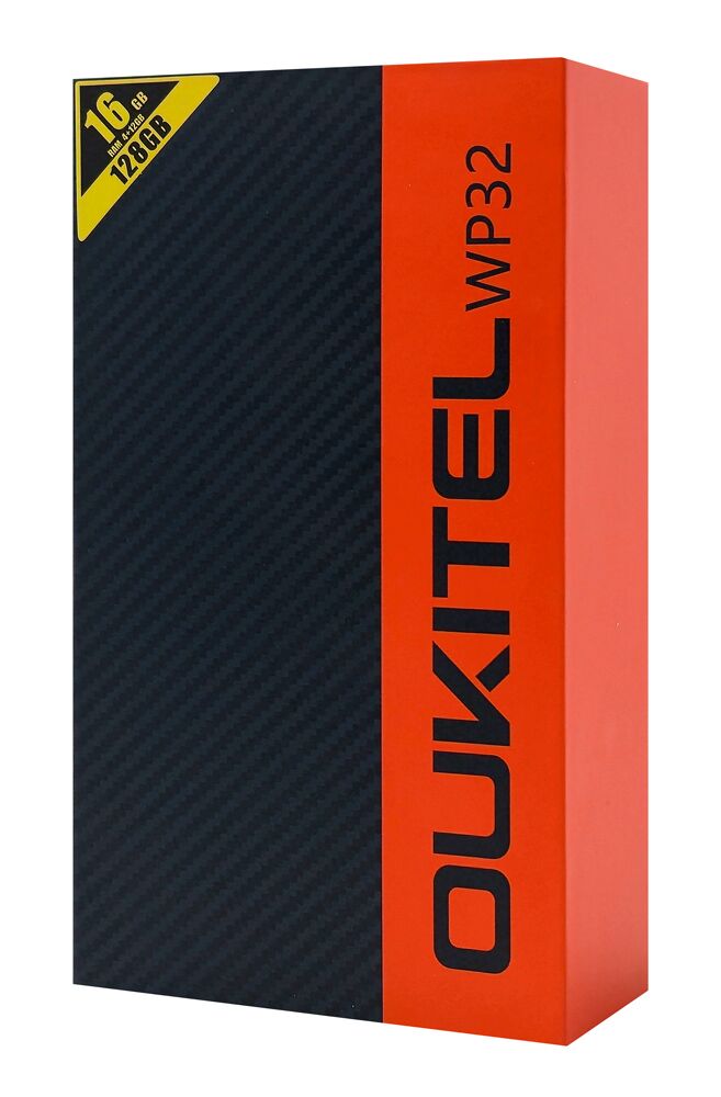 OUKITEL smartphone WP32, 6", 4/128GB, 6300mAh, IP68/IP69K, πορτοκαλί - Image 8