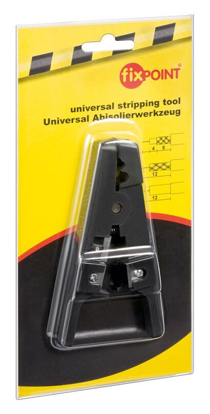 FIXPOINT απογυμνωτής καλωδίων 11945, 3.2–9.5 mm, 4 λεπίδες, μαύρος - Image 2